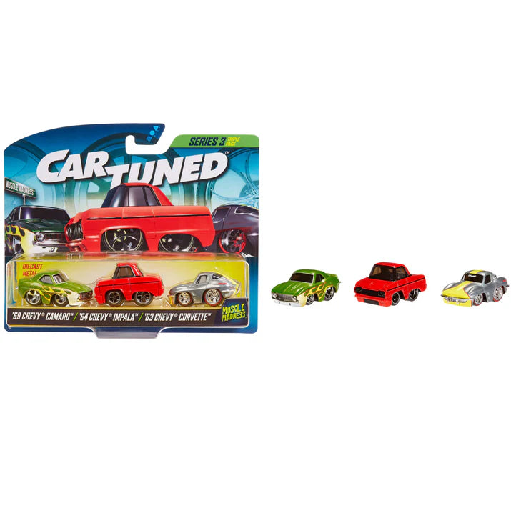 CarTuned Mainline Series 3 Muscle Madness Triple pack 528104