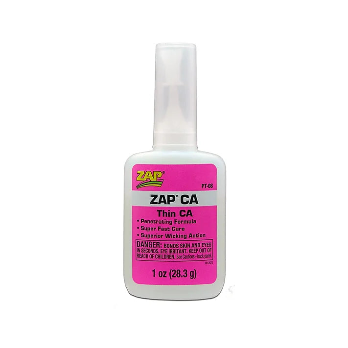 Zap CA Glue 1oz Bottle PT-08