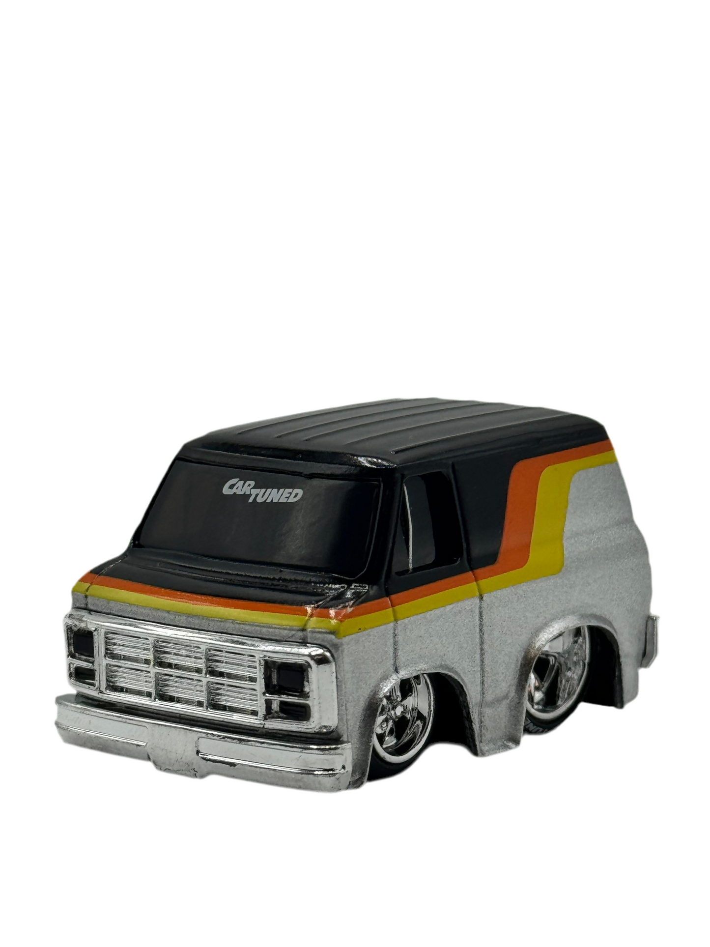 CarTuned Hobby Series 2 - 1979 GMC Vandura Van Silver Custom 530183