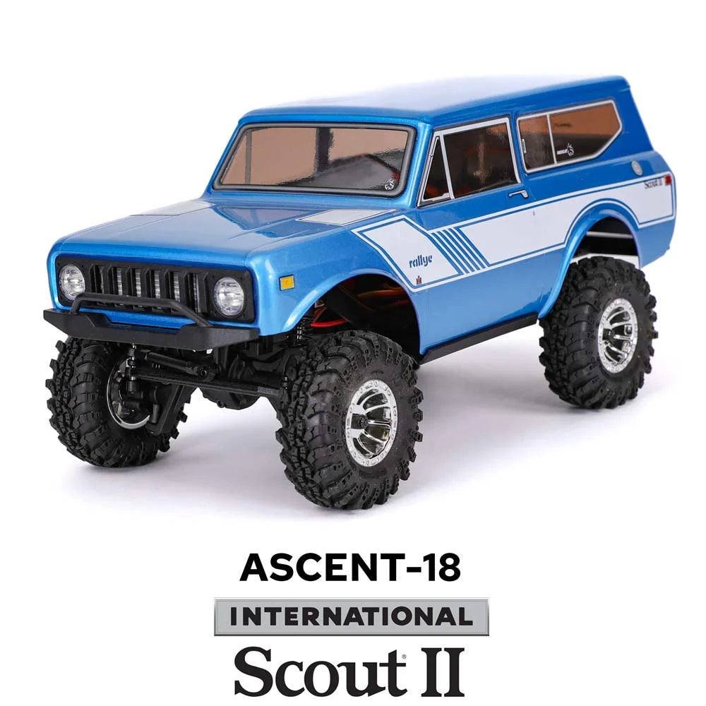 レアライブラリー　The Scottmen Plus – Pace-Setter Redcat Racing Ascent-18 Scout II - 1/18th Brushed Rock Crawler