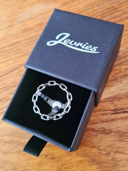 Jevries Miniature Steel Chain Steering Wheel