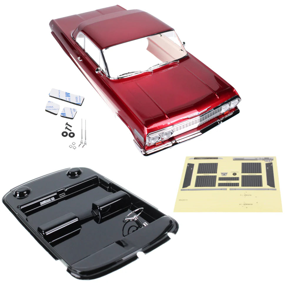 Redcat Racing 1963 Impala Body Red RER37344