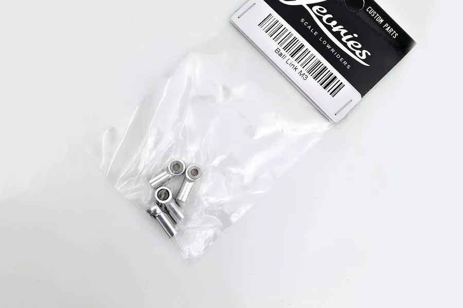 Jevries Ball joints M3 hole 2.5mm (4 pcs)