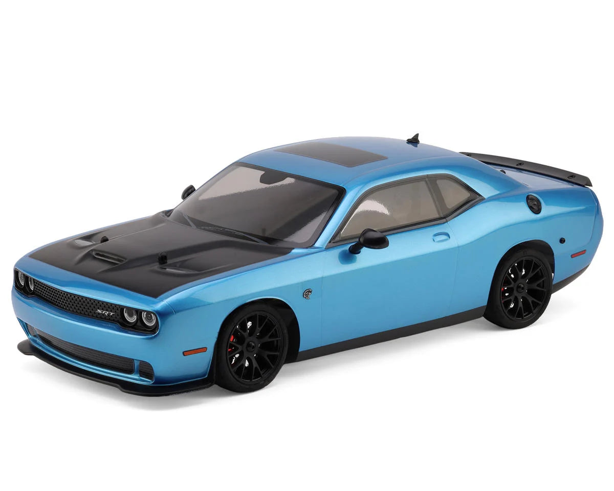 Kyosho Fazer Mk2 Dodge Challenger SRT Hellcat Electric 4WD 1/10 RTR Touring Car w/Syncro KT-231P 2.4GHz Radio (Blue)