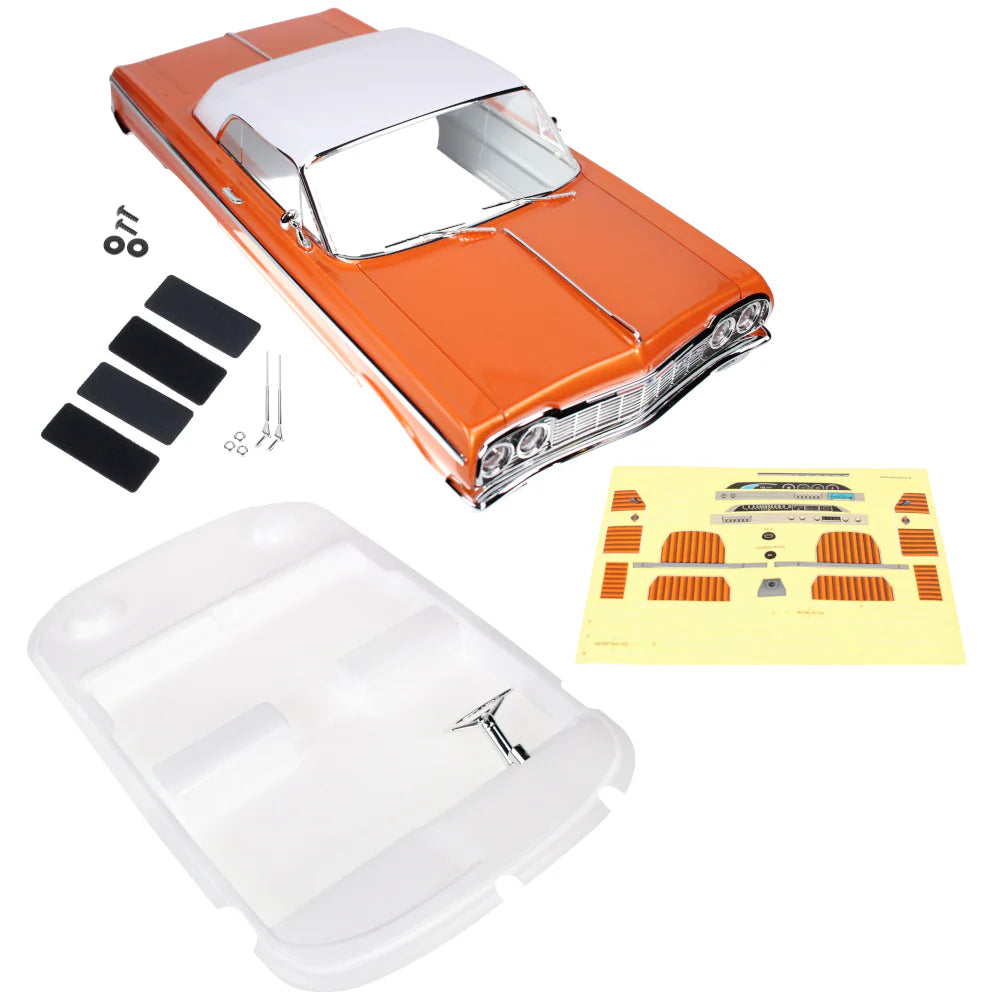 Redcat Racing 64 Impala Orange/White Body RER32914