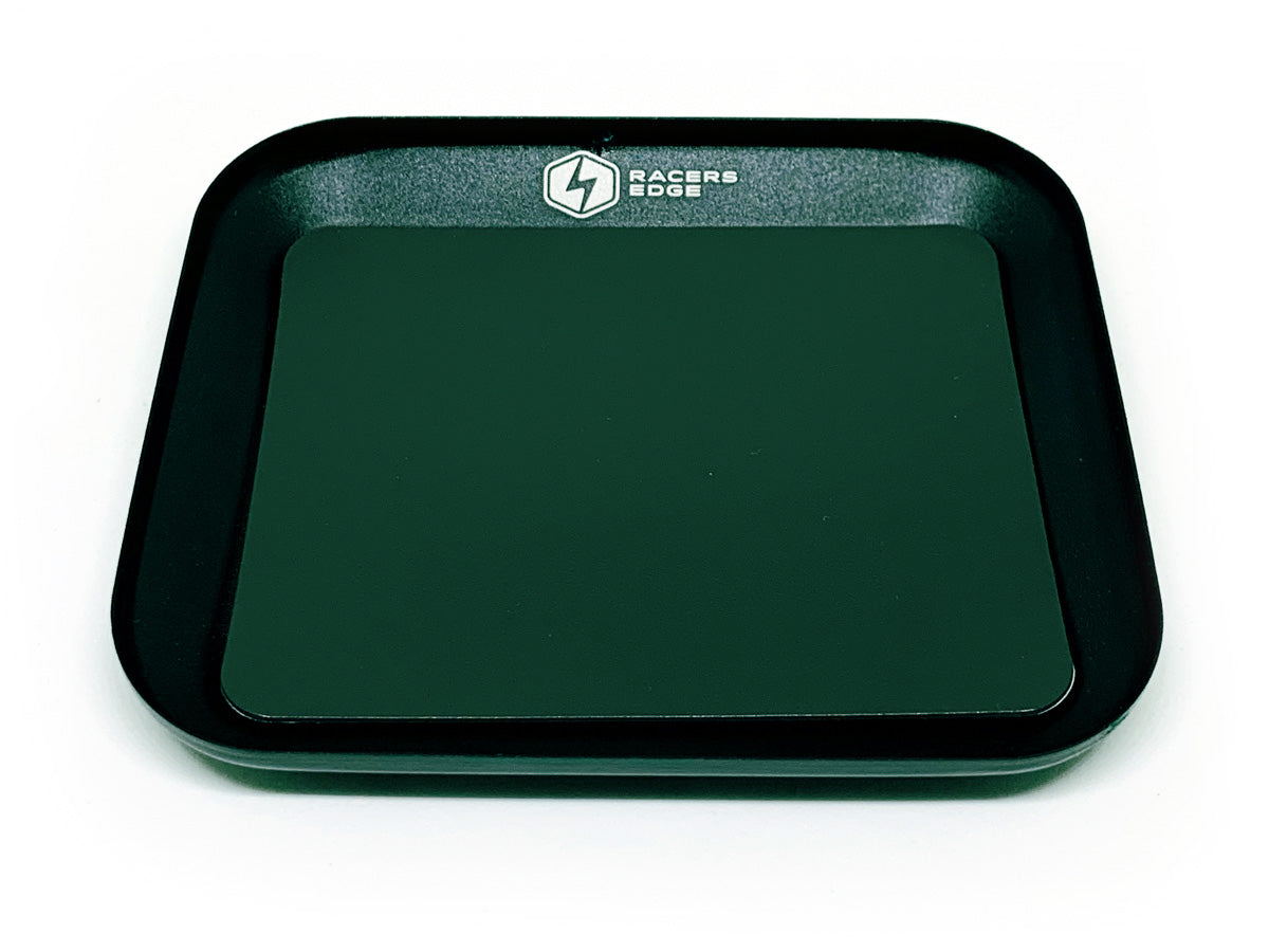 RACERS EDGE Aluminum Alloy Magnetic Screw Tray Black RCE7250BK