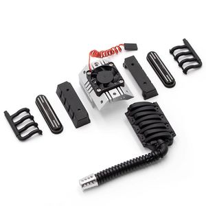 Power Hobby V8 Engine Motor Heatsinks & Cooling Fan, for TRX-4 / SCX10 PHB5684