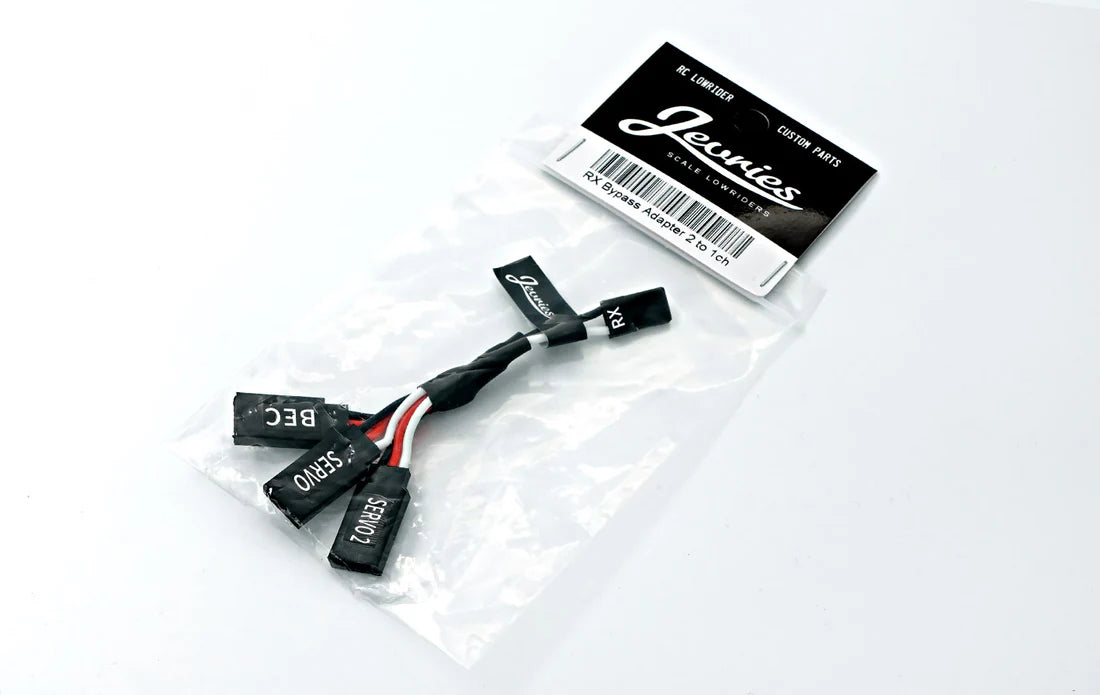 Jevries R/C BEC wiring Harness 2 servo to 1 channel