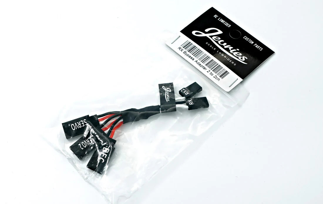 Jevries R/C BEC wiring Harnass 2 servo to 2 channels