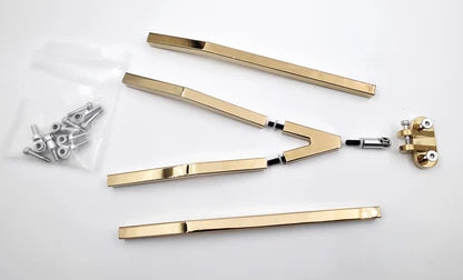 Jevries Y-Link suspension Kit - Chrome or Gold