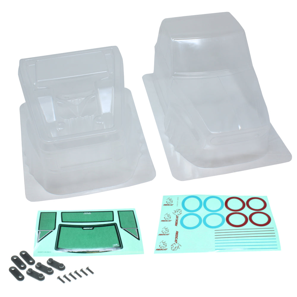 Redcat Racing Ascent 1/10th Crawler Dovetail Body Clear RER22351