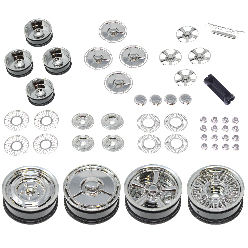 Redcat Racing MOD Wheels Chrome RER14737 Discontinued