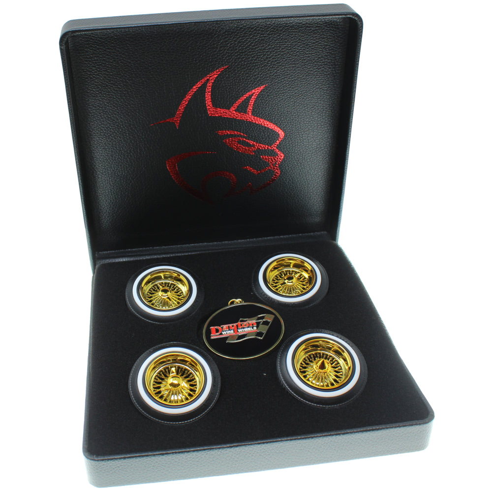 Redcat Racing Gold Dayton Wire Wheel Set RER17089
