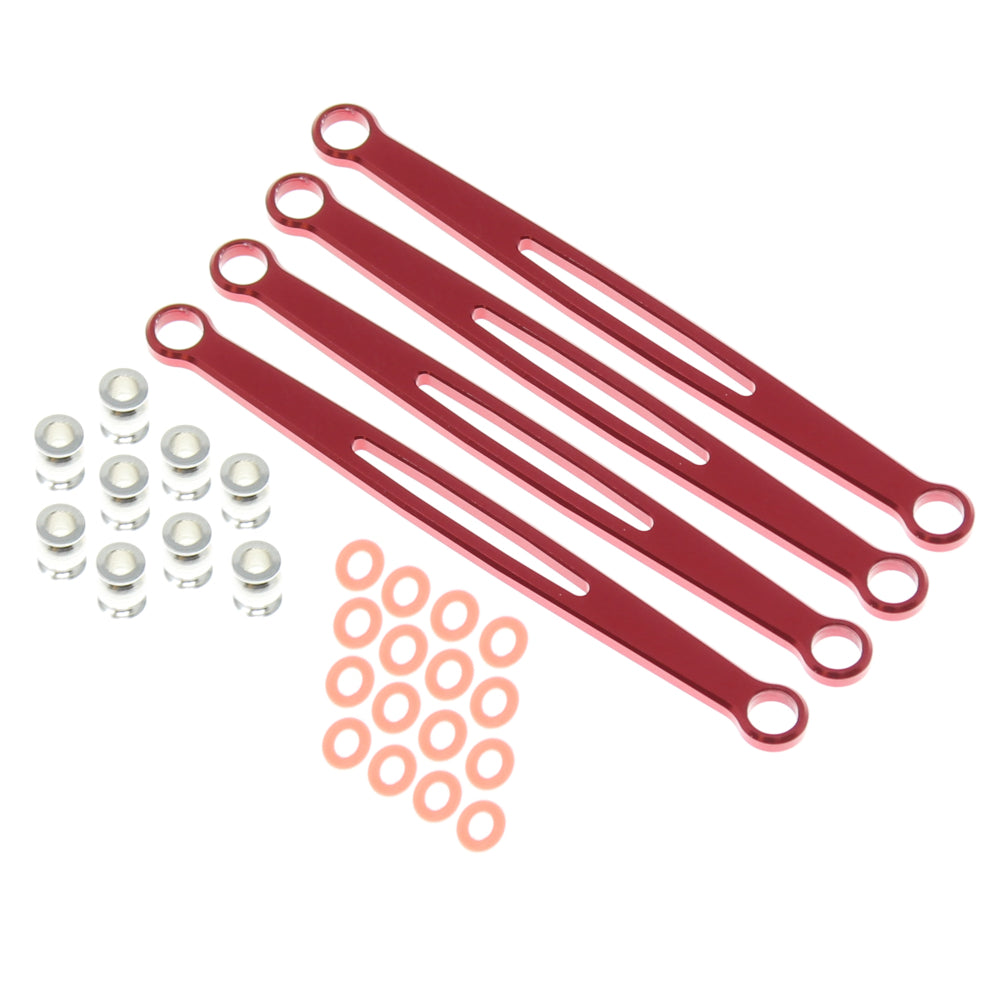 Rear Links (Aluminum)(Red)(4pcs)