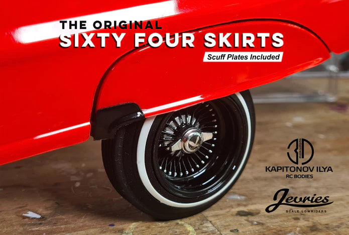 Jevries The Original Side Skirts for your Redcat 1/10th 64 Impala