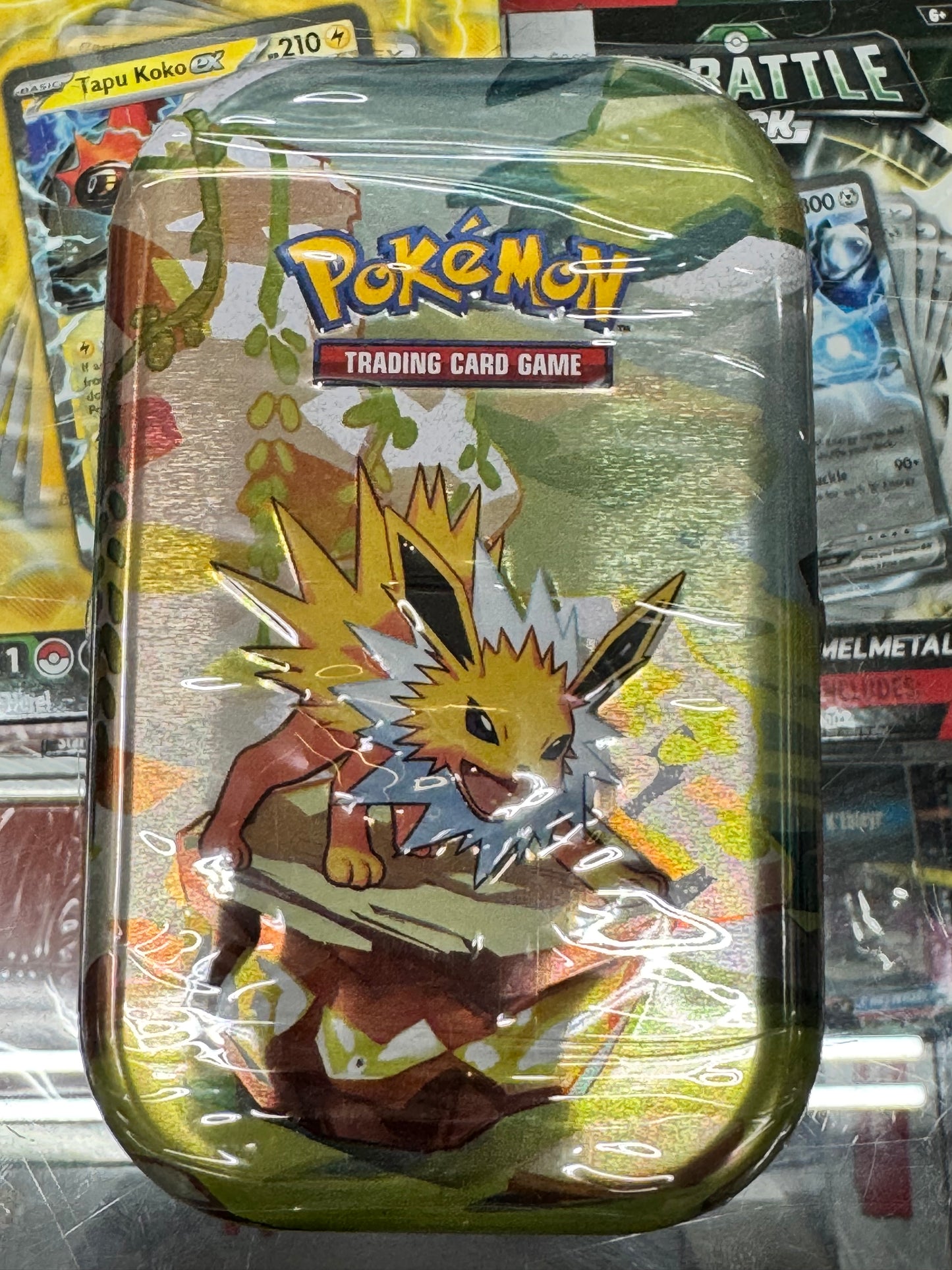 Pokémon Scarlet & Violet-Prismatic Evolutions Mini Tin 2 x Booster Packs