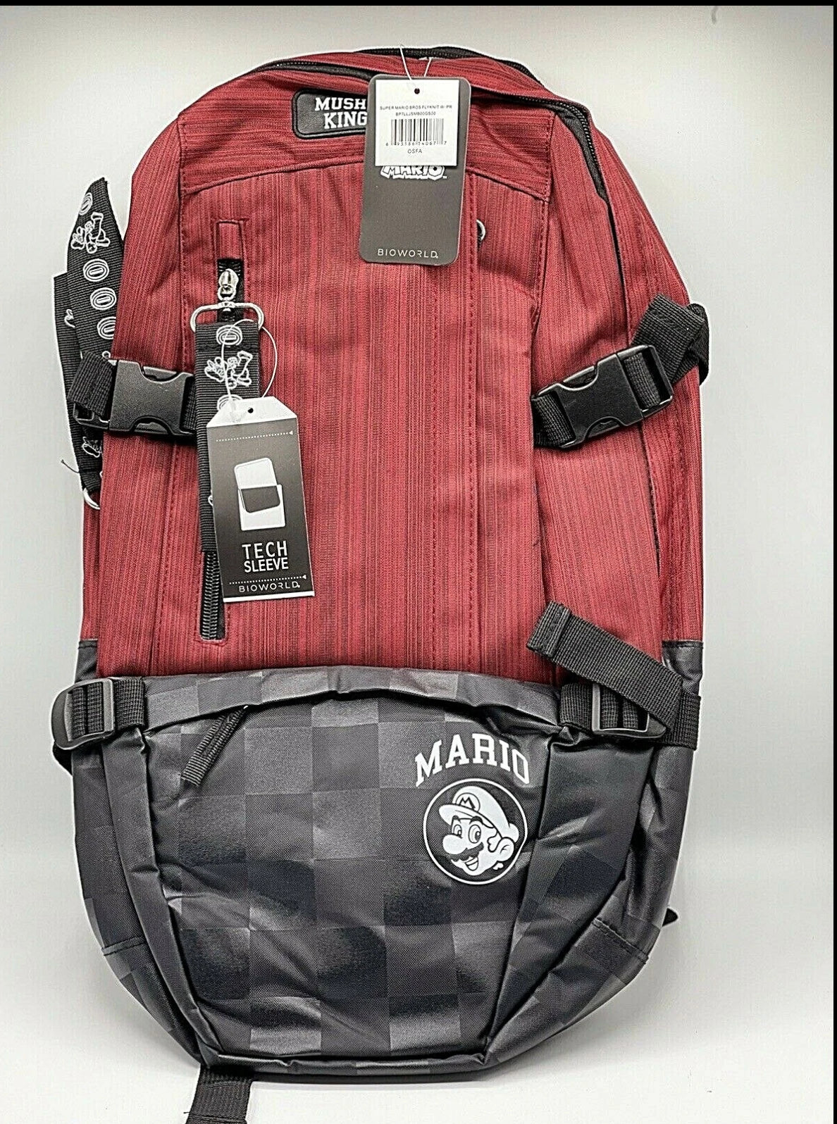 Super Mario Mushroom Kingdoom Back Pack