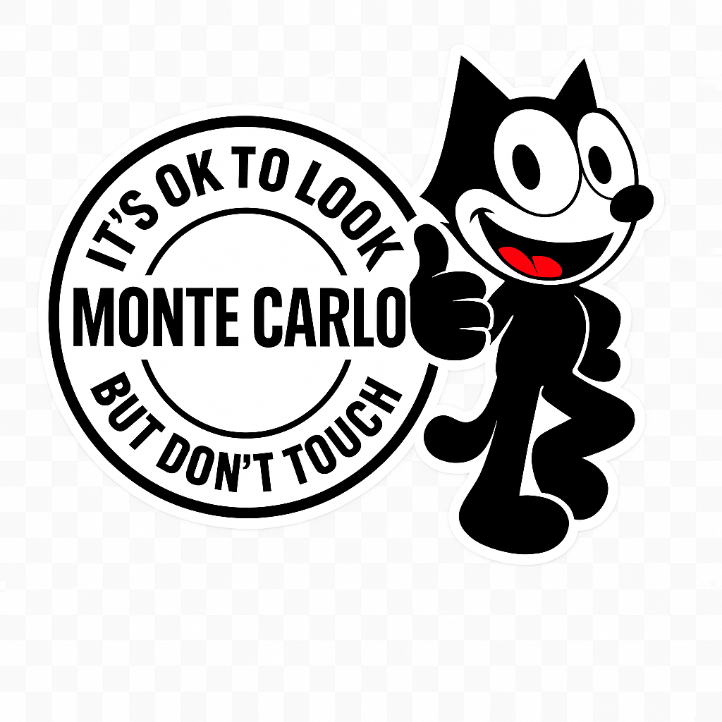 Skunks Kustoms Felix Do Not Touch stickers 1/10th