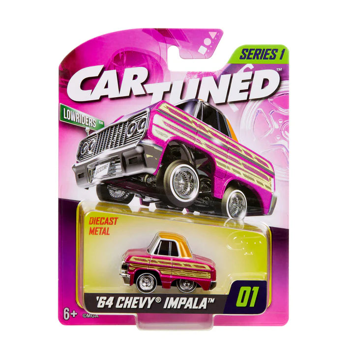 CarTuned Green Series 1 - 1964 Chevy Impala (Lowrider) Diecast Vehicle 513674