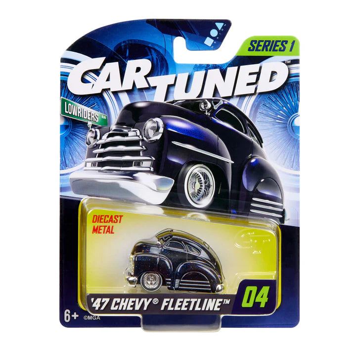 CarTuned Mainline Series 1 - 1947 Chevy Fleetline Black Diecast Vehicle 513681