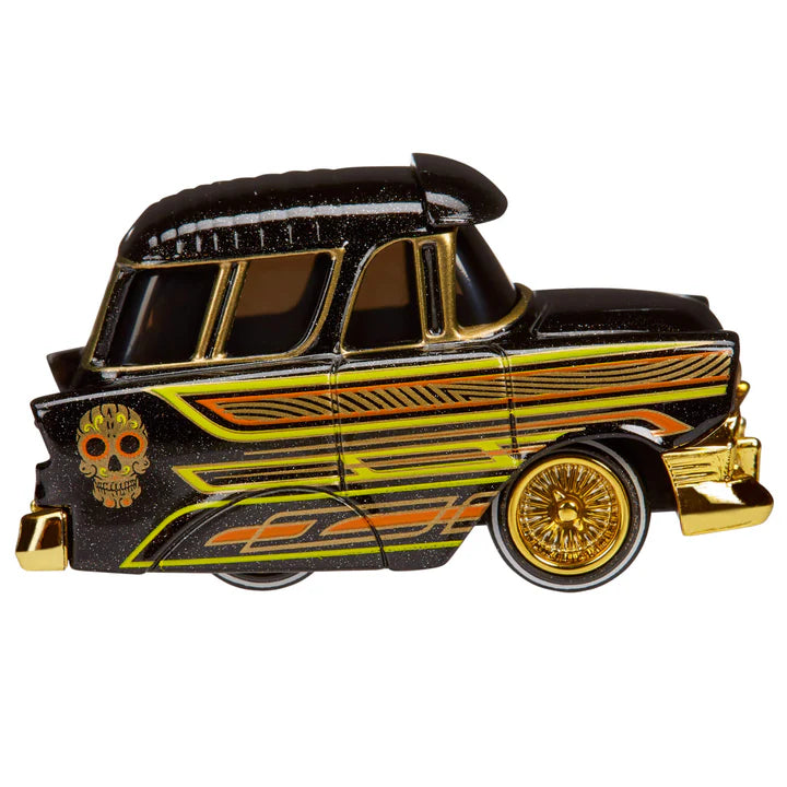 CarTuned Mainline Series 1 - 1956 Chevy Nomad Lowrider - Black Diecast Vehicle 513704