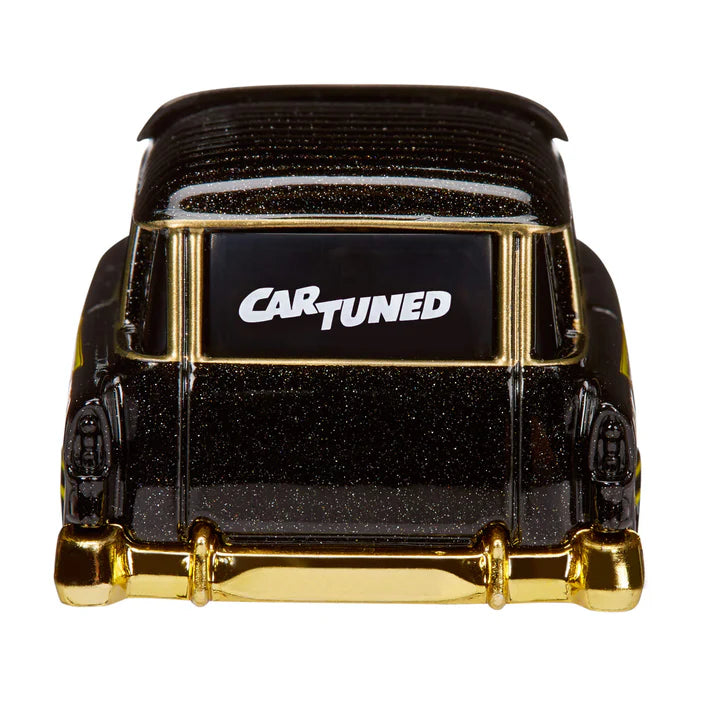 CarTuned Mainline Series 1 - 1956 Chevy Nomad Lowrider - Black Diecast Vehicle 513704