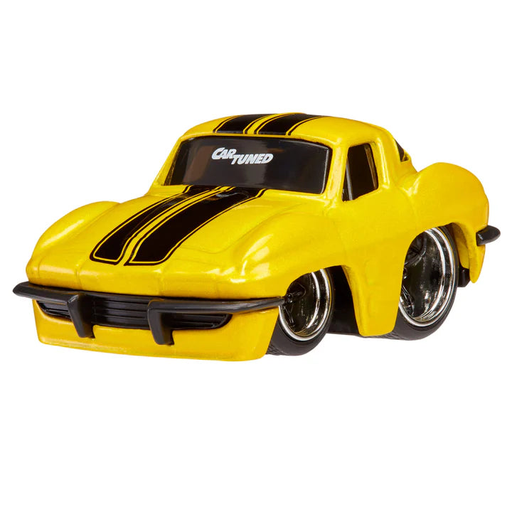 CarTuned Mainline Series 1 - 1963 Chevy Corvette Muscle Diecast Vehicle 513711