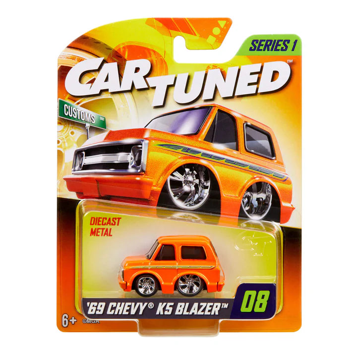 CarTuned Mainline Series 1 - 1969 Chevy K5 Blazer (Custom) Diecast Vehicle 513346