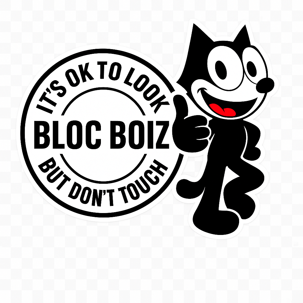 Skunks Kustoms Felix Do Not Touch stickers 1/10th