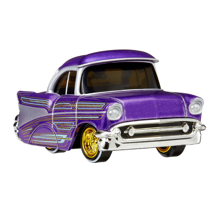 MGA CarTuned Mainline Series 2 - 1957 Chevy Bel Air (Kandy Purple) Diecast Vehicle 514824
