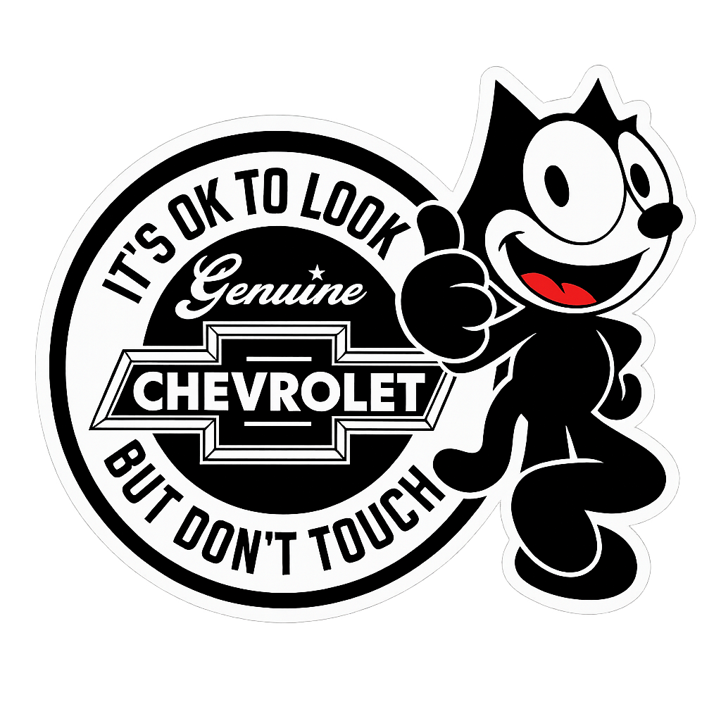 Skunks Kustoms Felix Do Not Touch stickers 1/10th