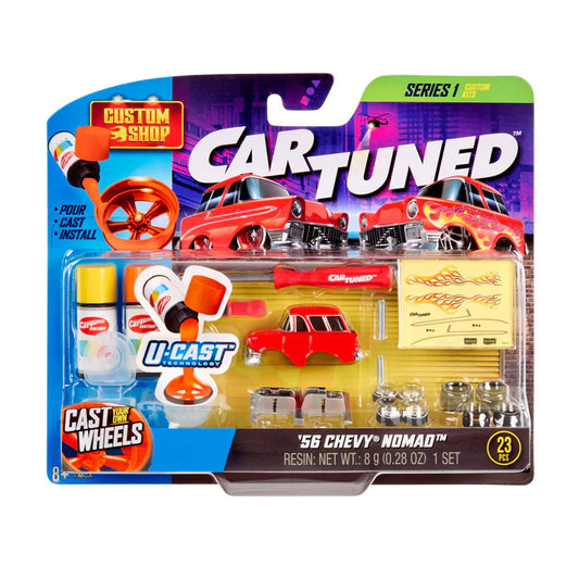 CarTuned Mainline Series 1 Custom Model Kit - 1956 Chevy Nomad 531340