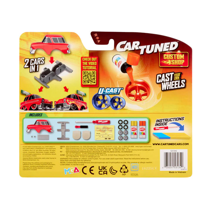 CarTuned Mainline Series 1 Custom Model Kit - 1956 Chevy Nomad 531340