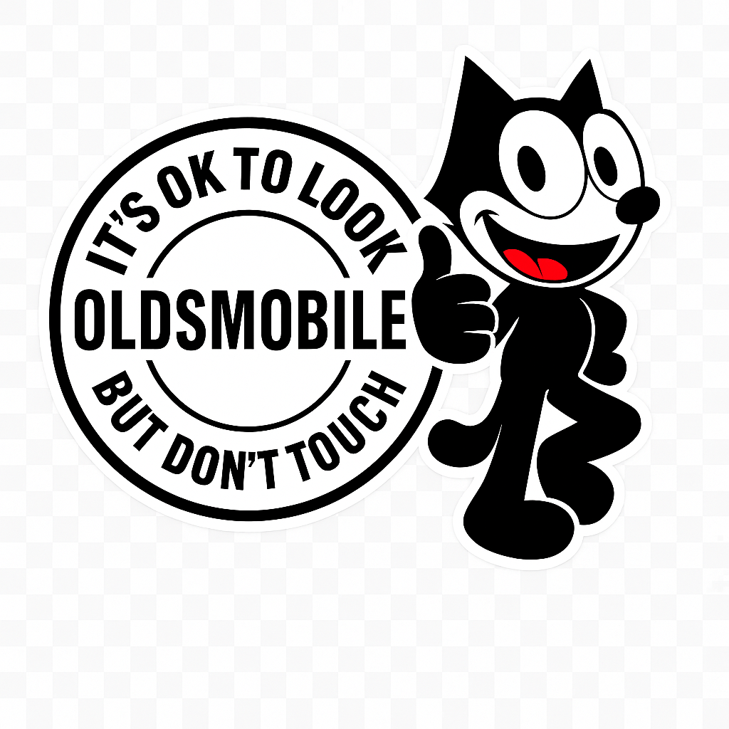 Skunks Kustoms Felix Do Not Touch stickers 1/10th
