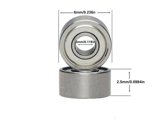 Skunks Hobbies 3x6x2.5mm Ball Bearings