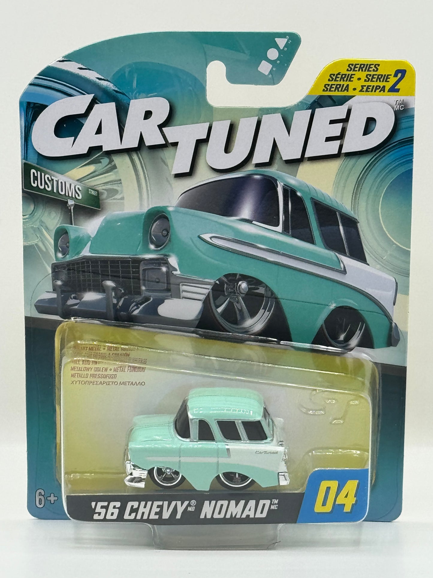 CarTuned Hobby Series 2 - 1956 Chevy Nomad Green 530091
