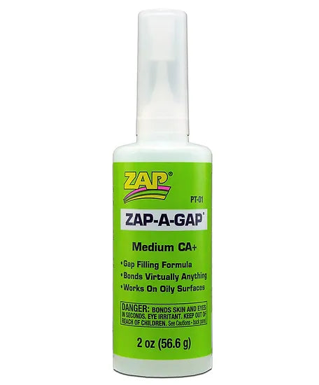 ZAP-A-GAP CA+ (Green Label) Medium Viscosity