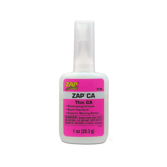 Zap CA Glue 1oz Bottle PT-08