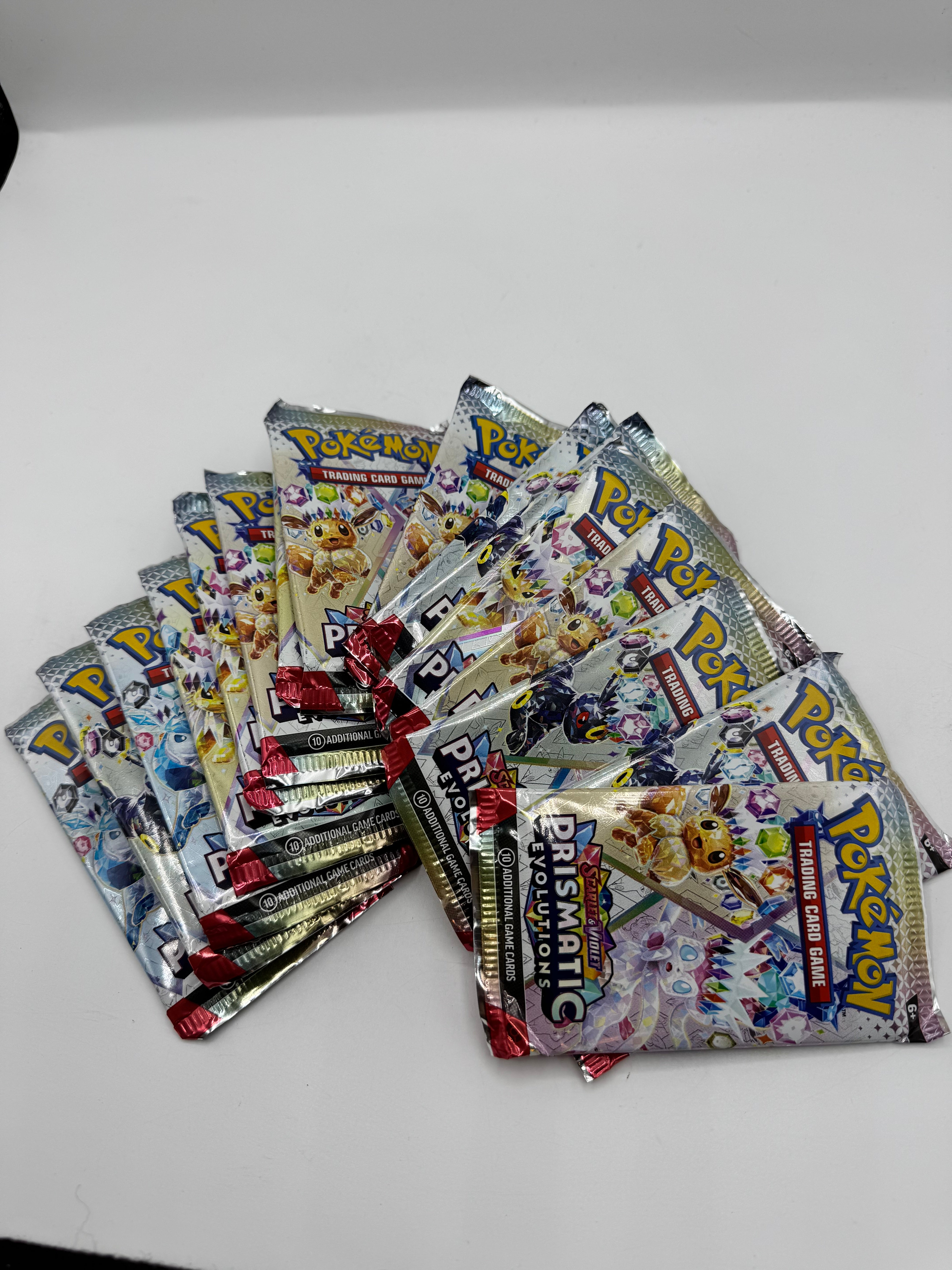 Pokémon TCG: Scarlet and Violet Prismatic Evolutions x 1 Booster Pack ...