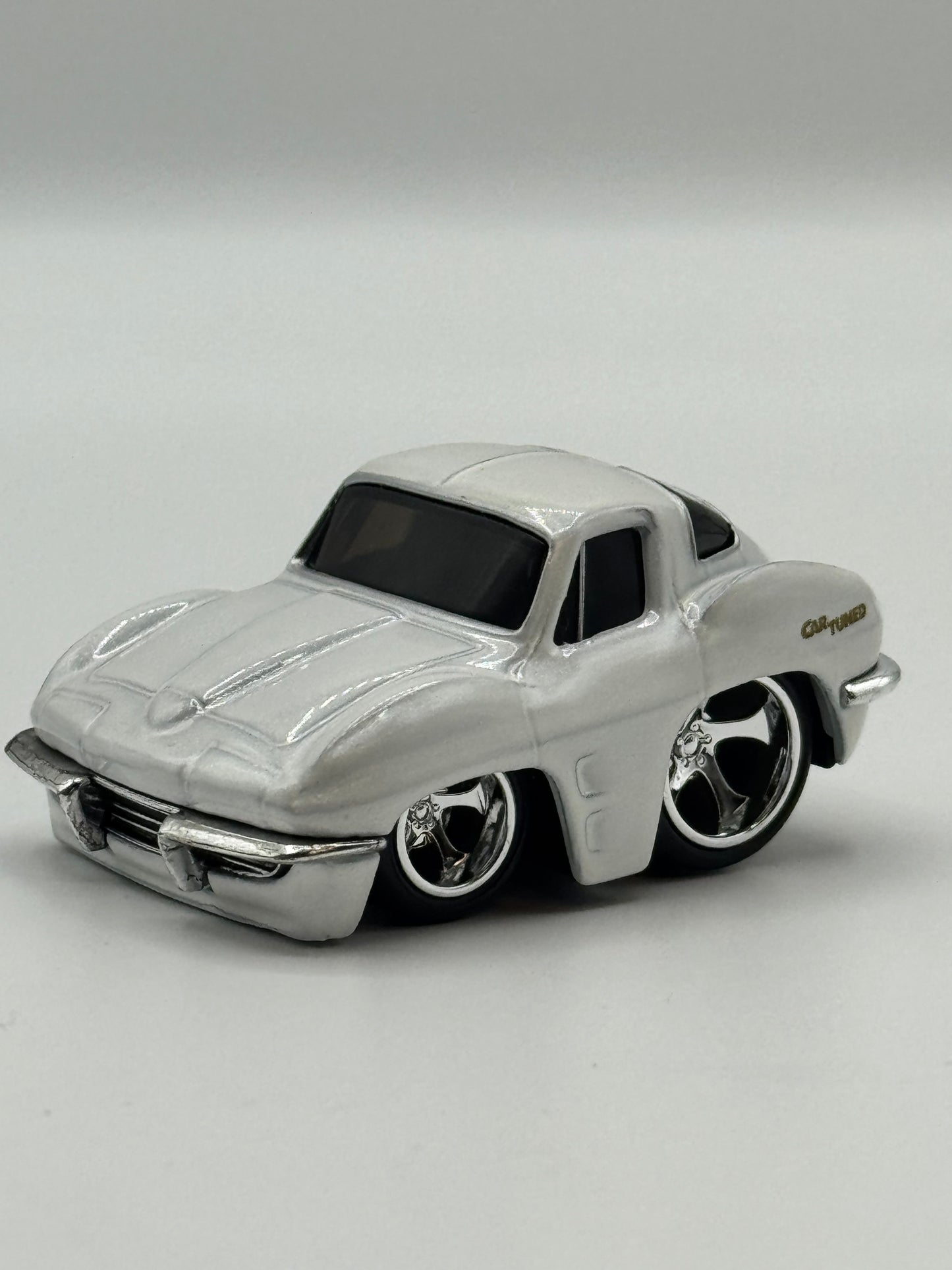 CarTuned Hobby Series 2 - 1963 Chevy Corvette White Pro Street 530190
