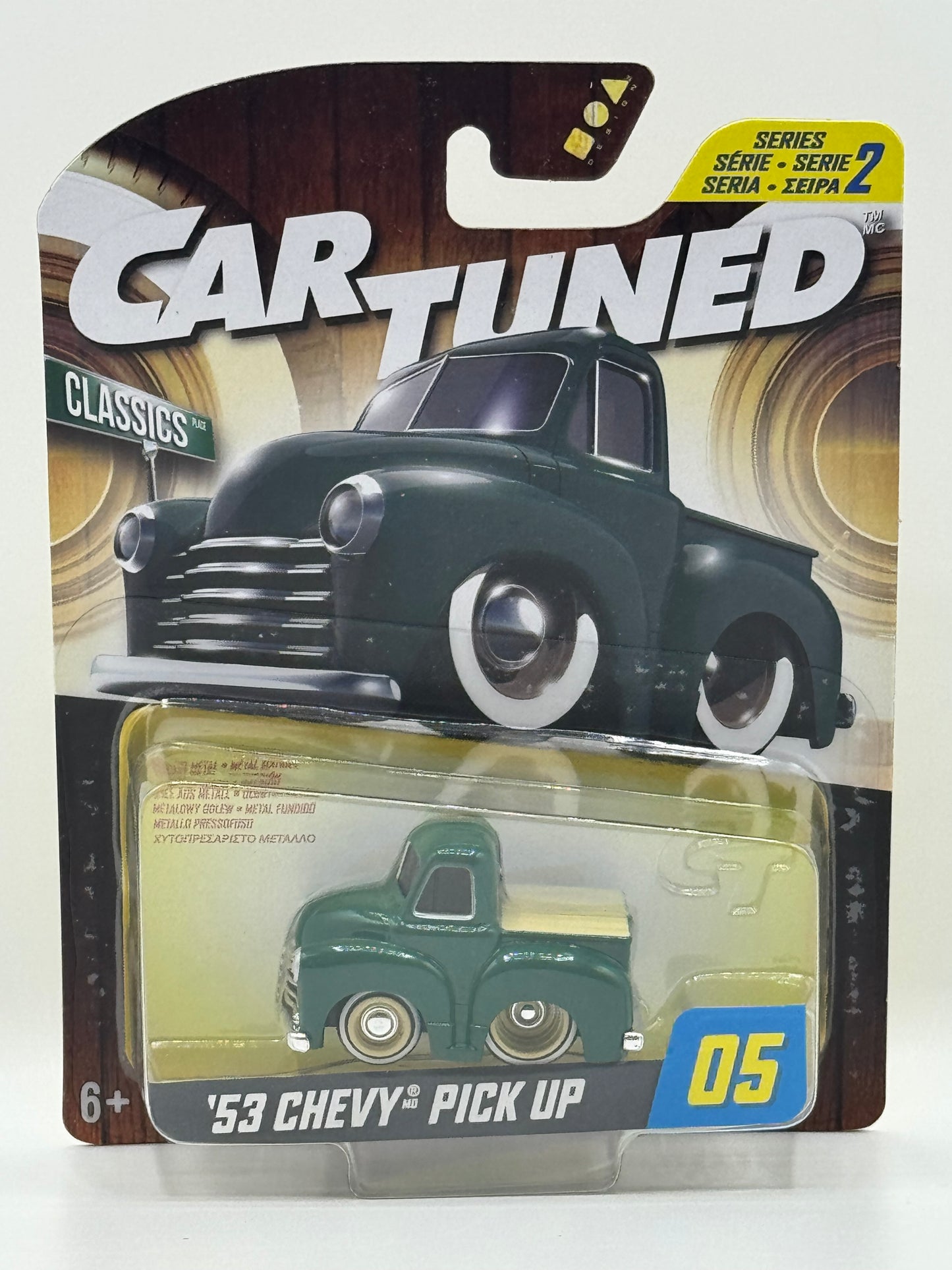 CarTuned Hobby Series 2 - 1953 Chevy Pickup Green Classic 530121