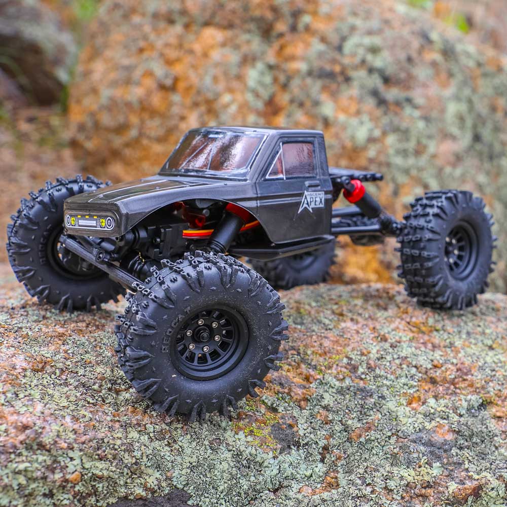 Redcat Ascent-18 APEX 1/18 Scale RTR Brushless Electric Rock Crawler Gray RER42222