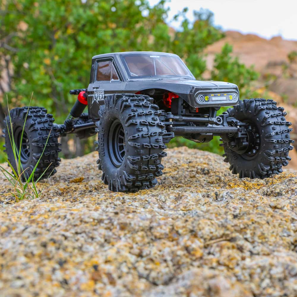 Redcat Ascent-18 APEX 1/18 Scale RTR Brushless Electric Rock Crawler Gray RER42222