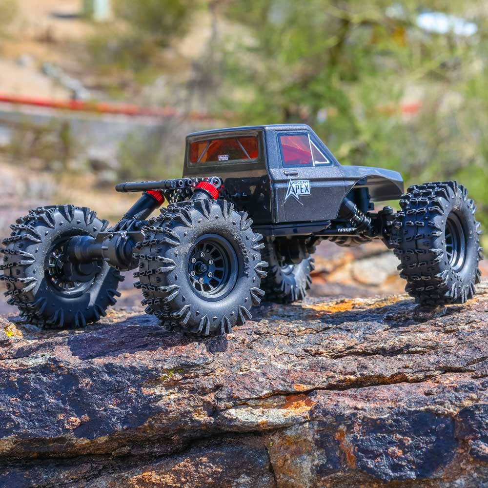 Redcat Ascent-18 APEX 1/18 Scale RTR Brushless Electric Rock Crawler Gray RER42222