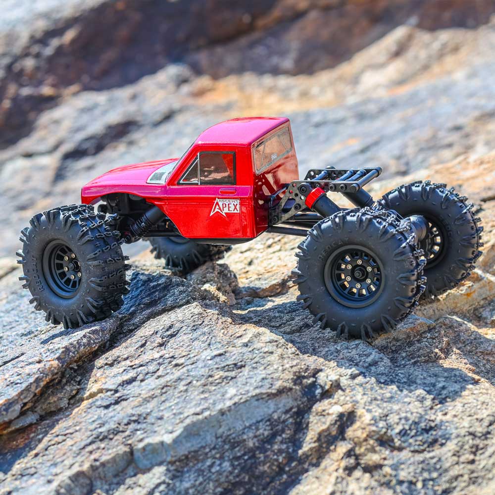 Redcat Ascent-18 APEX 1/18 Scale RTR Brushless Electric Rock Crawler Red RER42219