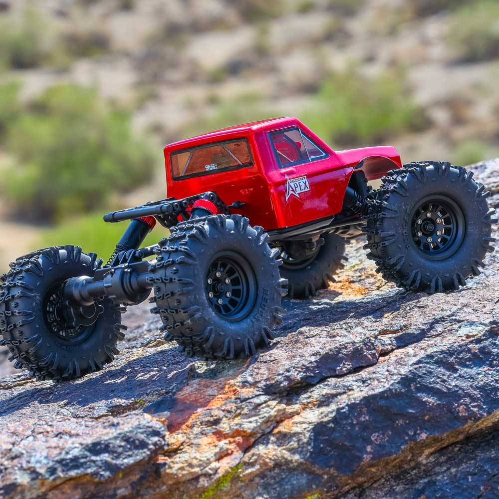 Redcat Ascent-18 APEX 1/18 Scale RTR Brushless Electric Rock Crawler Red RER42219