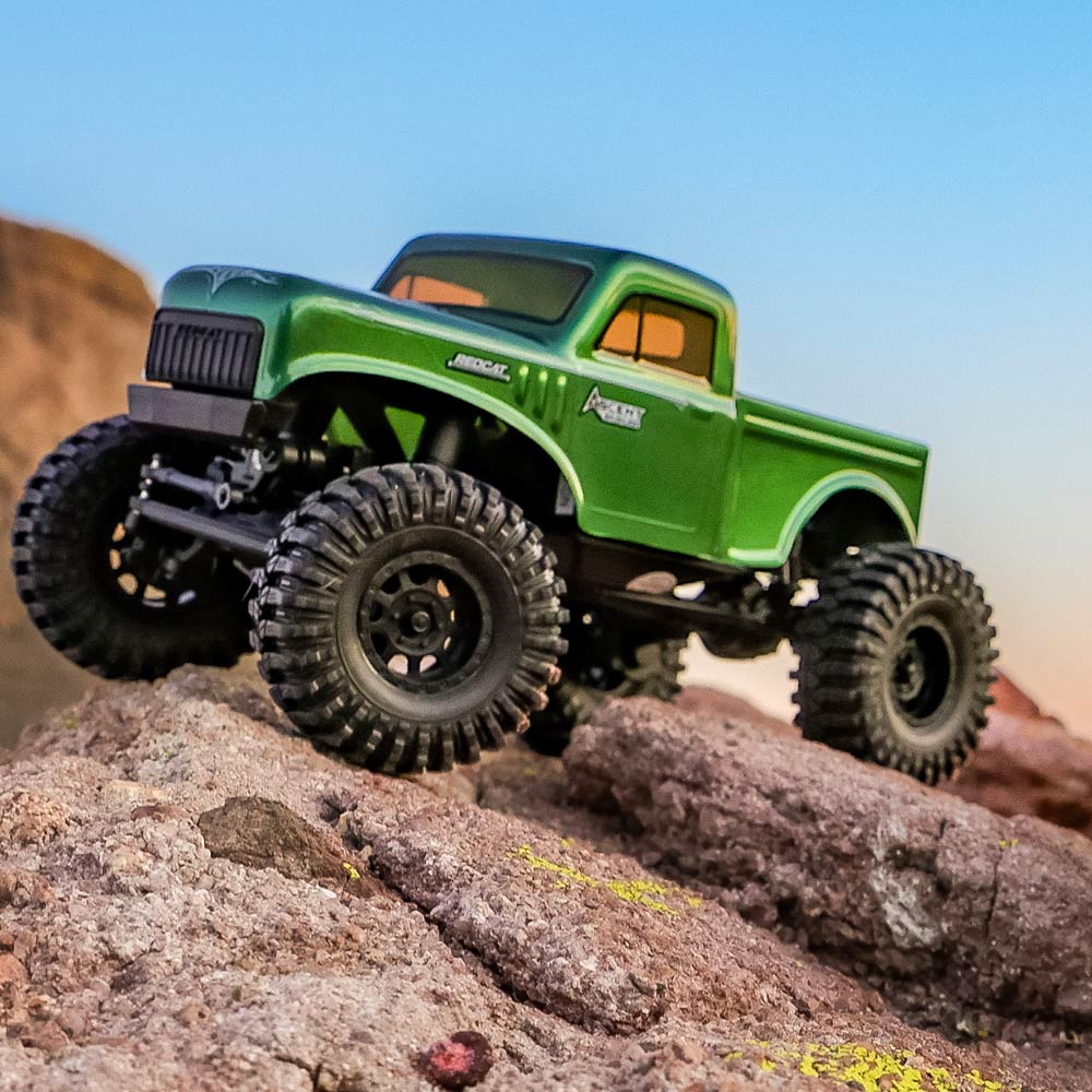Redcat Ascent-18 Brushless - 1/18 Scale Brushless Electric Rock Crawler Green