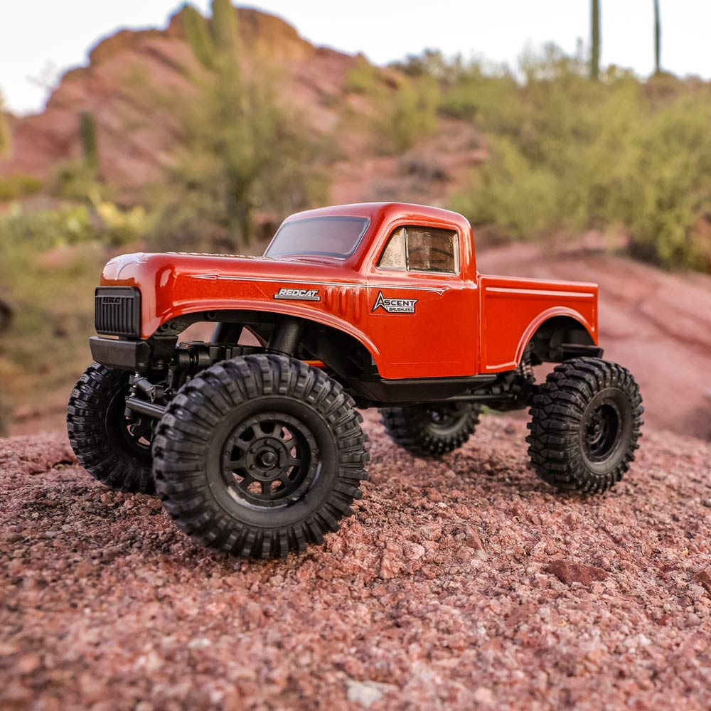 Redcat Ascent-18 Brushless - 1/18 Scale Brushless Electric Rock Crawler Orange