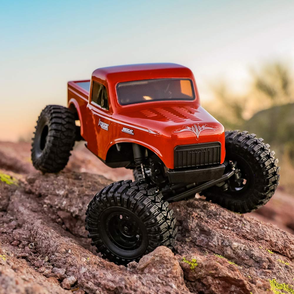 Redcat Ascent-18 Brushless - 1/18 Scale Brushless Electric Rock Crawler Orange