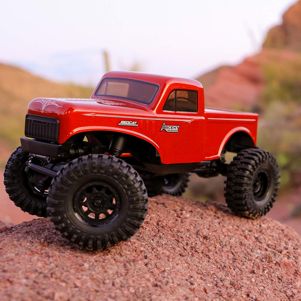 Redcat Ascent-18 Brushless - 1/18 Scale Brushless Electric Rock Crawler Orange